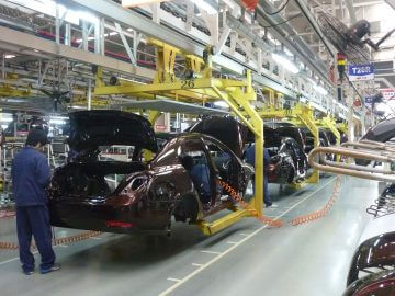 Conveyor System car production line